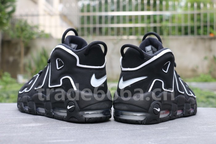 Authentic Nike More Uptempo “Black/White”