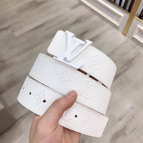 Super Perfect Quality LV Belts(100% Genuine Leather Steel Buckle)-1330