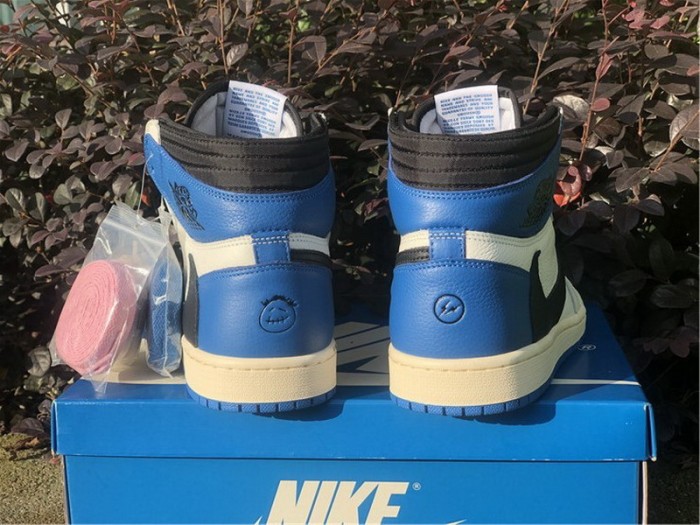 Authentic Travis Scott x Fragment x Air Jordan 1