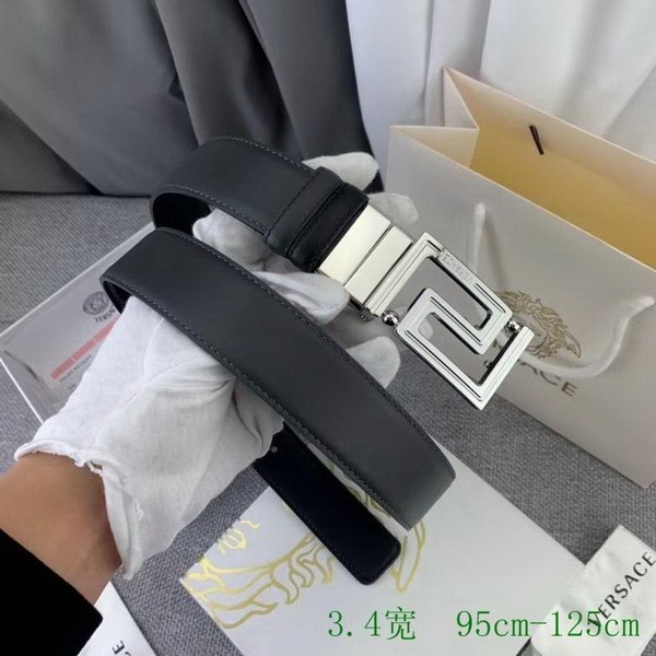 Super Perfect Quality Versace Belts(100% Genuine Leather,Steel Buckle)-1594