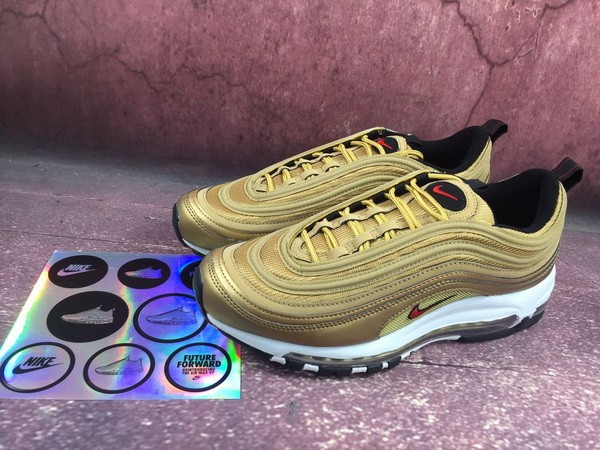 Authentic Nike Air Max 97 QS “Metallic Gold”