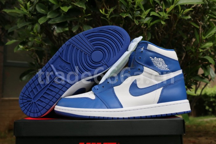 Authentic Air Jordan 1 OG Retro High “Storm Blue”