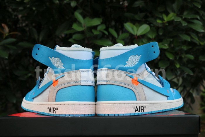 Authentic OFF-WHITE x Air Jordan 1 “UNC”
