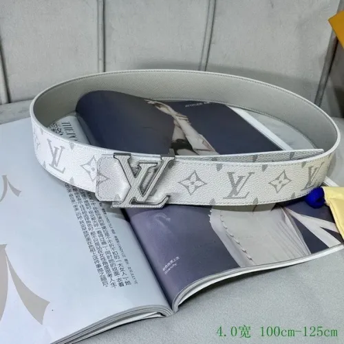 Super Perfect Quality LV Belts(100% Genuine Leather Steel Buckle)-3042