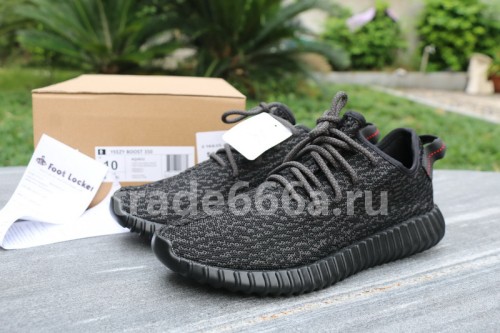 Authentic AD Yeezy 350 Boost “Pirate Black” Final Version (with receipt)