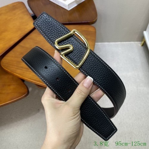 Super Perfect Quality Hermes Belts(100% Genuine Leather,Reversible Steel Buckle)-910