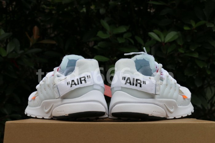 Authentic OFF-WHITE x Nike Air Presto White Men