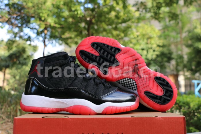 Authentic Air Jordan 11 Bred 2019 GS