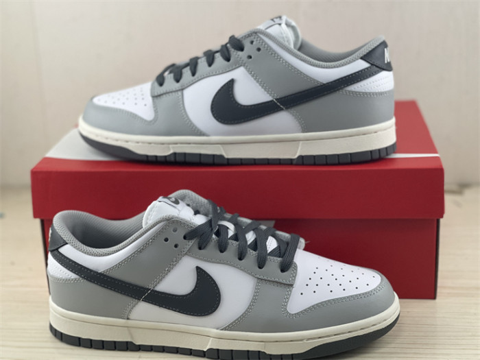Authentic Nike Dunk Low “Light Smoke Grey”