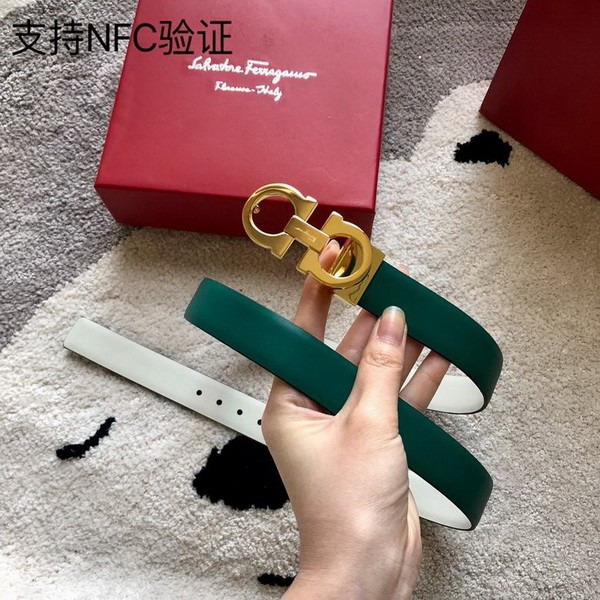 Super Perfect Quality Ferragamo Belts(100% Genuine Leather,steel Buckle)-1242