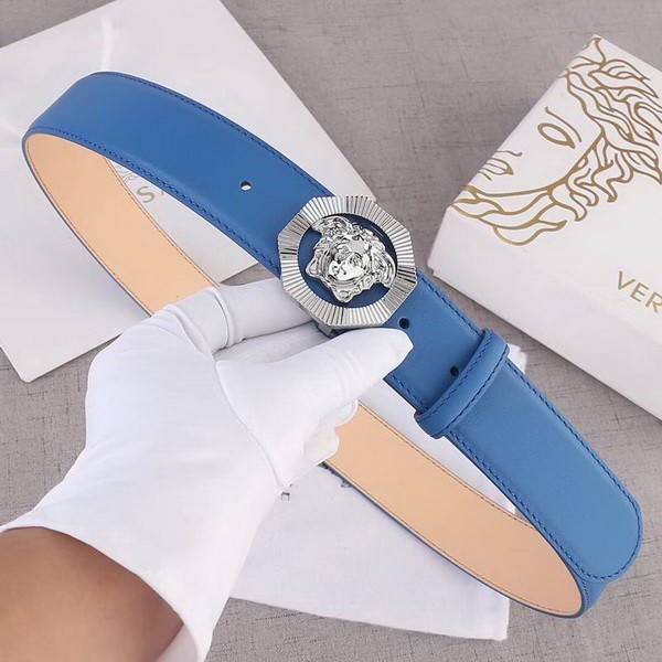 Super Perfect Quality Versace Belts(100% Genuine Leather,Steel Buckle)-517