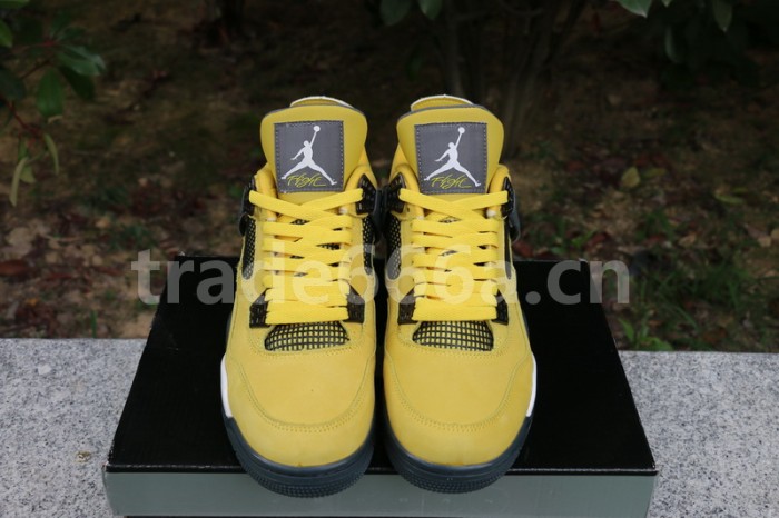 Authentic Air Jordan 4 “Lightning” 2018