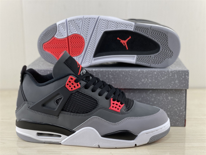 Authentic Air Jordan 4 “Infrared”