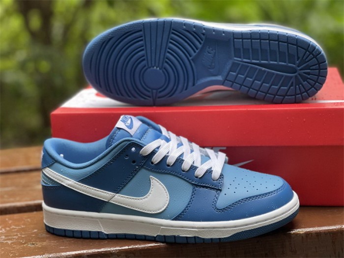 Authentic Nike Dunk Low “Dark Marina Blue”