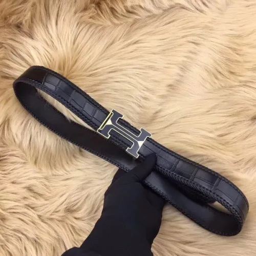 Super Perfect Quality Hermes Belts(100% Genuine Leather,Reversible Steel Buckle)-128
