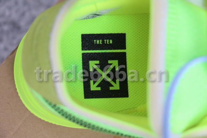 Authentic OFF-WHITE x Nike Air Force 1 “Volt”