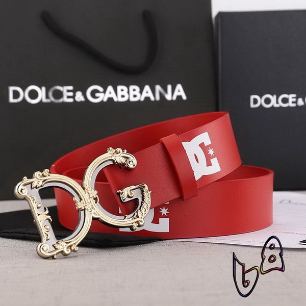 Super Perfect Quality DG Belts(100% Genuine Leather,steel Buckle)-023