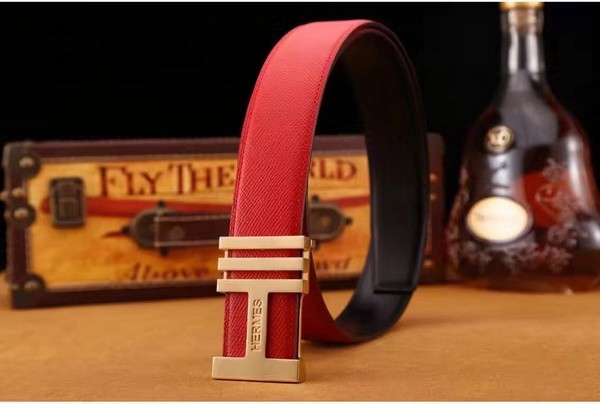 Super Perfect Quality Hermes Belts(100% Genuine Leather,Reversible Steel Buckle)-017