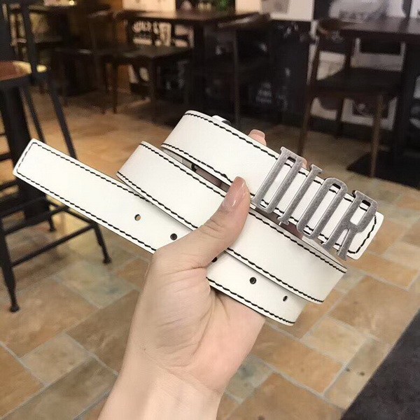 Super Perfect Quality Dior Belts(100% Genuine Leather,steel Buckle)-969