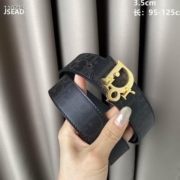 Super Perfect Quality Dior Belts(100% Genuine Leather,steel Buckle)-1110