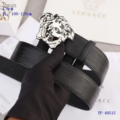 Super Perfect Quality Versace Belts(100% Genuine Leather,Steel Buckle)-1009