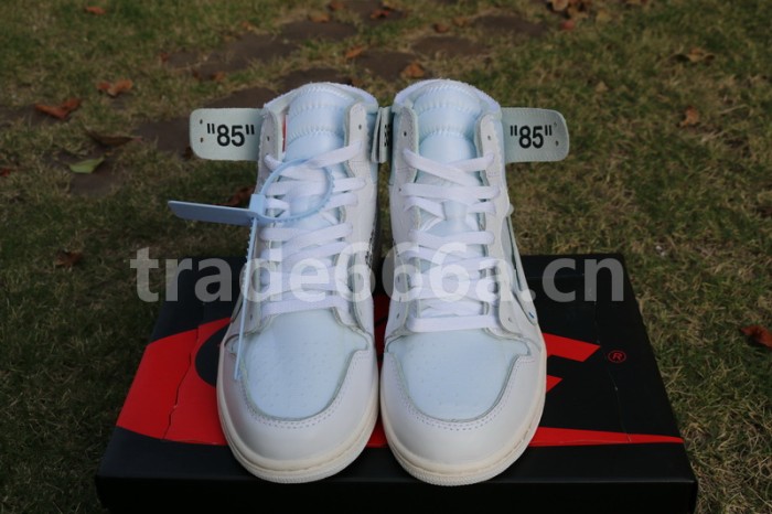 Authentic Off White x Air Jordan 1 White