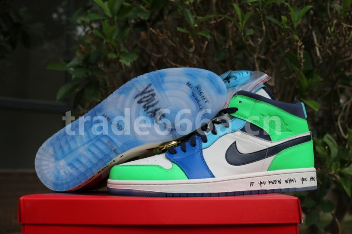 Authentic Melody Ehsani x Air Jordan 1 Mid “Fearless” Women Shoes