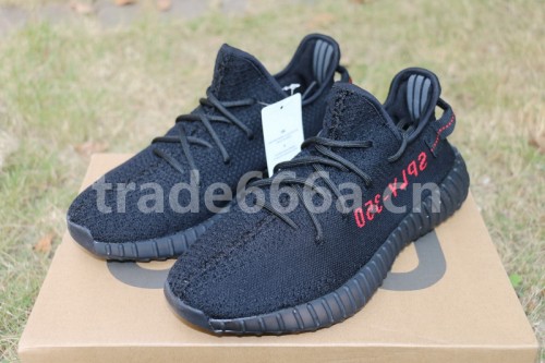 Authentic Yeezy 350 Boost V2 “Black/Red”