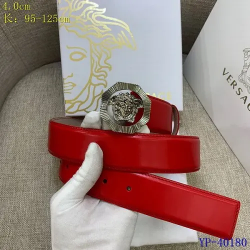 Super Perfect Quality Versace Belts(100% Genuine Leather,Steel Buckle)-1398