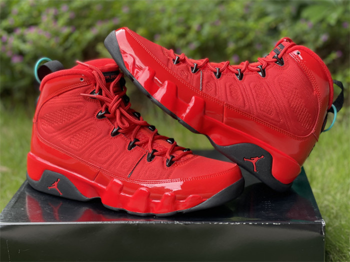 Authentic Air Jordan 9 “Chile Red”