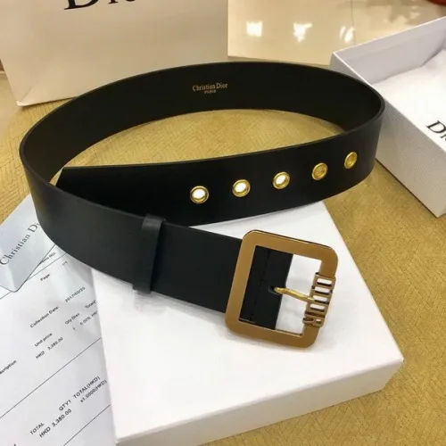 Super Perfect Quality Dior Belts(100% Genuine Leather,steel Buckle)-174