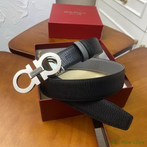 Super Perfect Quality Ferragamo Belts(100% Genuine Leather,steel Buckle)-1623