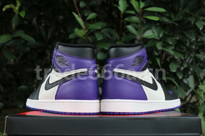 Authentic Air Jordan 1 “Court Purple”