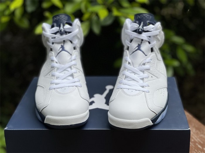 Authentic Air Jordan 6“Midnight Navy”