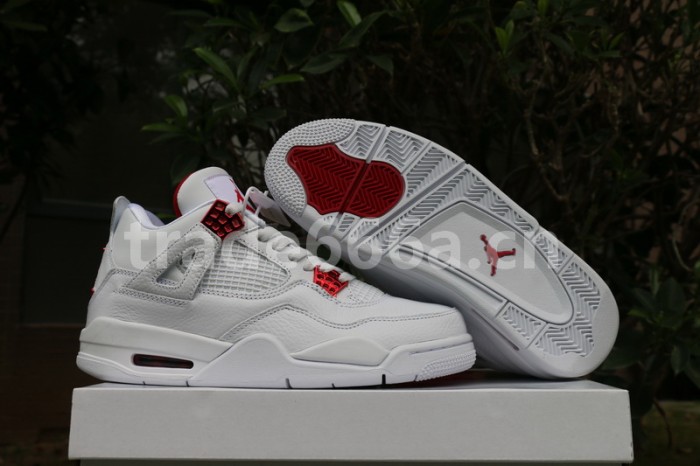 Authentic Air Jordan 4 “Red Metallic”