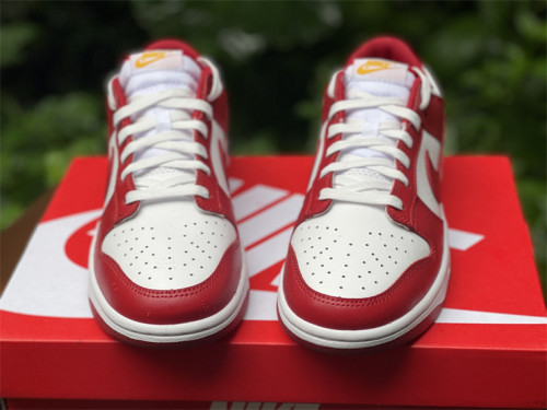 Authentic Nike Dunk Low “Gym Red”