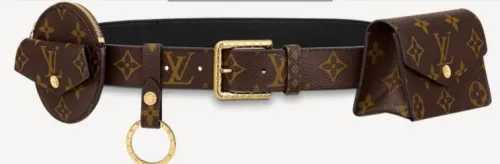 Super Perfect Quality LV Belts(100% Genuine Leather Steel Buckle)-4455