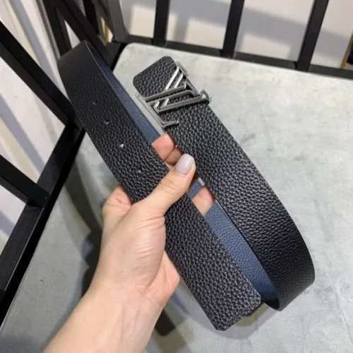 Super Perfect Quality LV Belts(100% Genuine Leather Steel Buckle)-3836