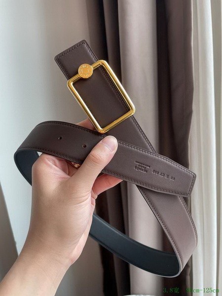 Super Perfect Quality Hermes Belts(100% Genuine Leather,Reversible Steel Buckle)-855