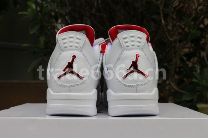 Authentic Air Jordan 4 “Red Metallic”