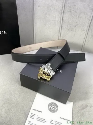 Super Perfect Quality Versace Belts(100% Genuine Leather,Steel Buckle)-1315