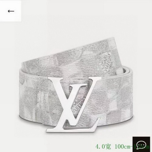 Super Perfect Quality LV Belts(100% Genuine Leather Steel Buckle)-2840