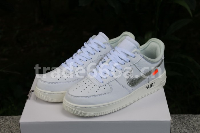 Authentic 2018 Off White x Moma Air Force 1 One Low White