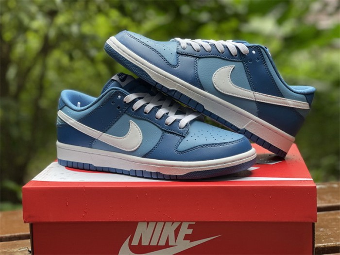 Authentic Nike Dunk Low “Dark Marina Blue”
