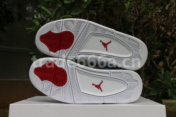 Authentic Air Jordan 4 “Red Metallic”