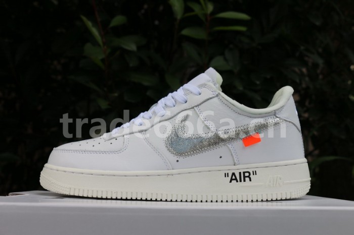 Authentic 2018 Off White x Moma Air Force 1 One Low White