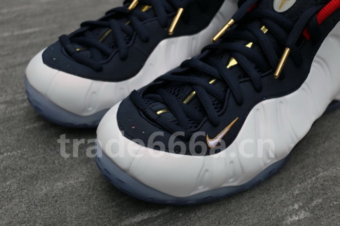 Authentic Air Foamposite one Olympic