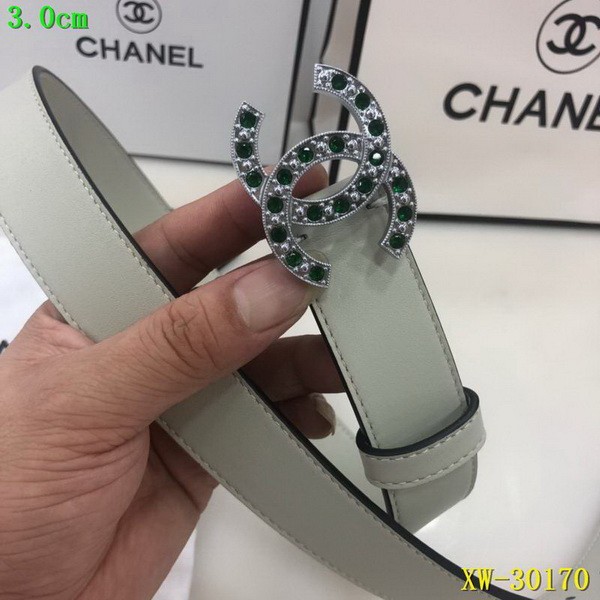 Super Perfect Quality CHNL Belts(100% Genuine Leather,steel Buckle)-063