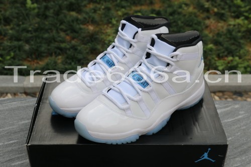 Authentic Air Jordan 11 “Legend Blue” Final Version