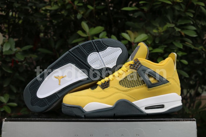 Authentic Air Jordan 4 “Lightning” 2018